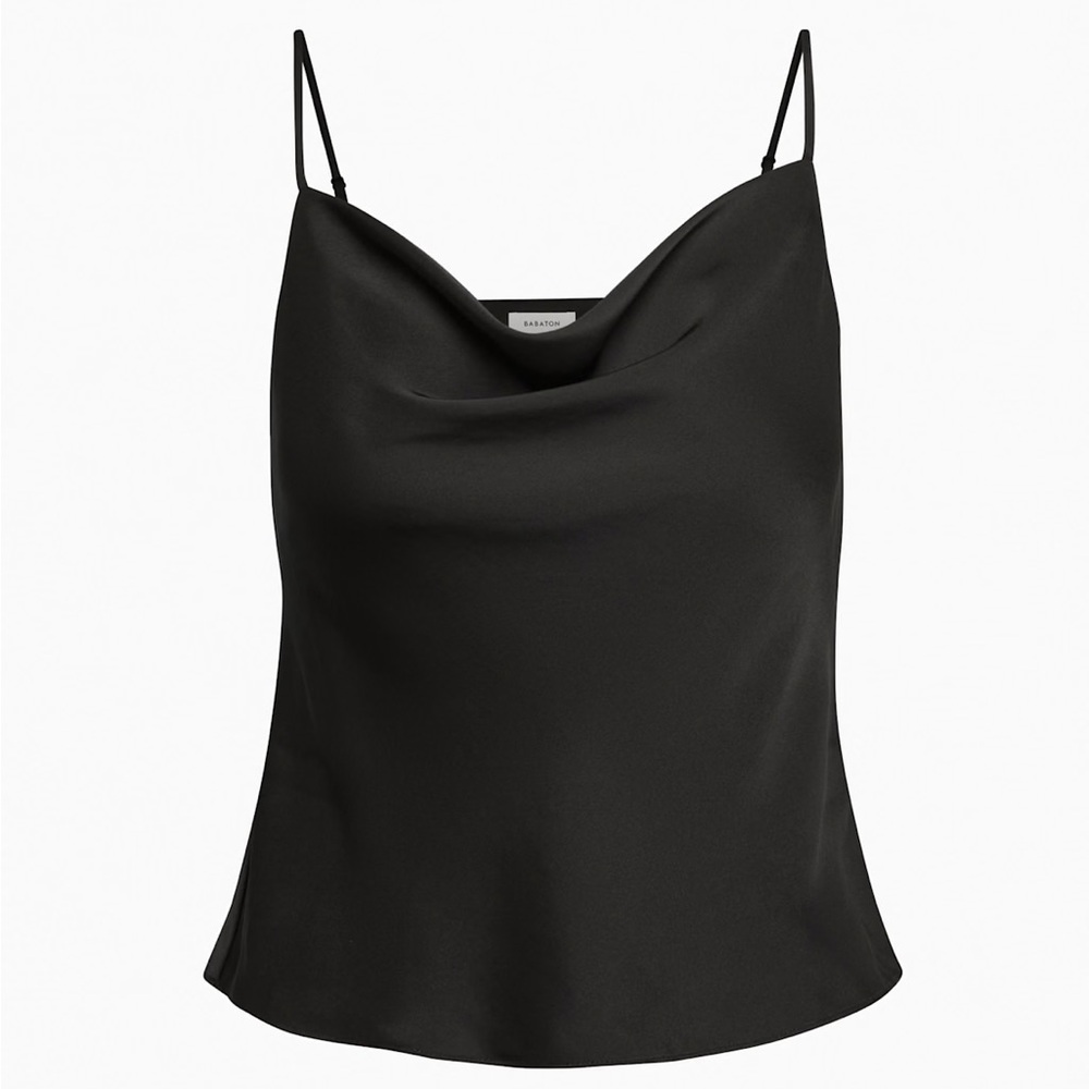 BNWT Babaton Satin Cowlneck Camisole